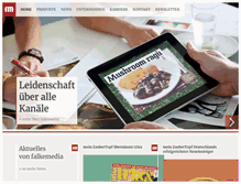 Tablet Screenshot of falkemedia.de